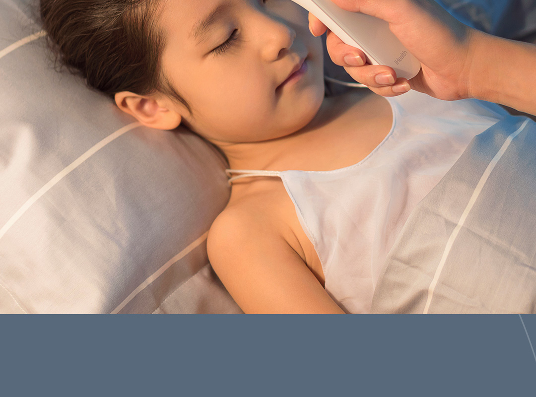 ihealth电子体温计儿童额温枪九安婴儿高精准红外线额温计温度计宝宝