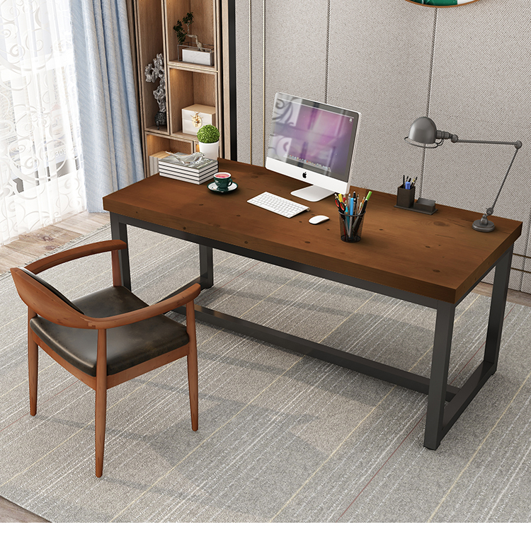 家具套装s-k003 欧若凡实木办公桌北欧电脑台式桌简约现代书桌写字台