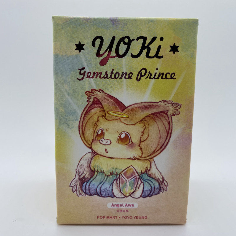 popmart泡泡玛特yoki宝石小王子系列盲盒确认款公仔少女心玩具金砂石