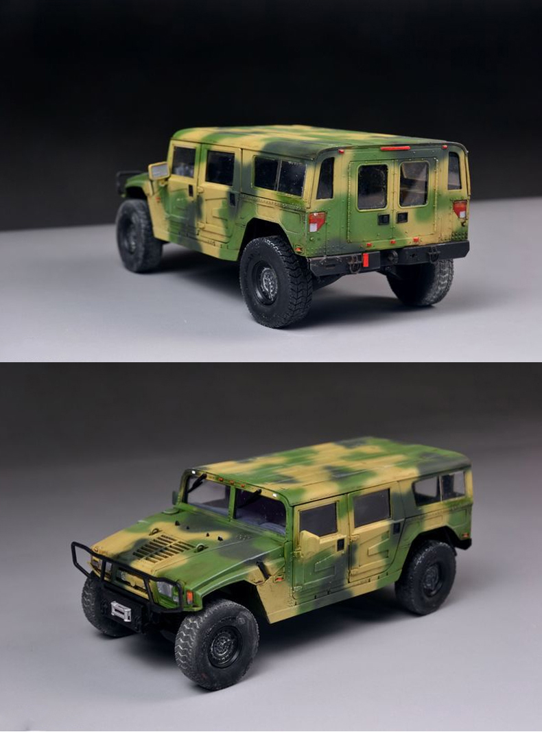 小號手軍事拼裝模型裝甲車吉普車汽車1/35中國東風猛士軍用越野車