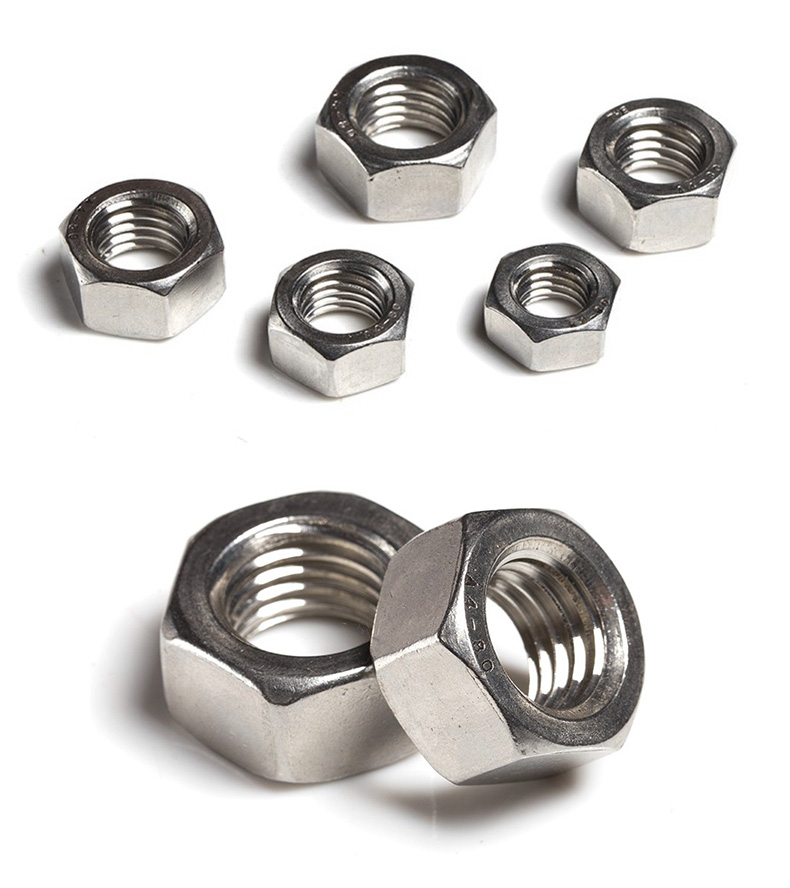 6m2m3m4m5m6m8m10m12m14 304六角螺母316不锈钢螺帽【价格 图片 品牌