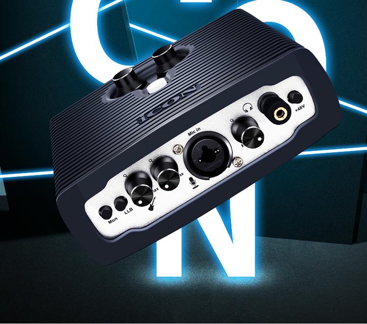 套装十八|艾肯声卡micu唱歌手机专用usb外置套装电脑台式机笔记本旗舰