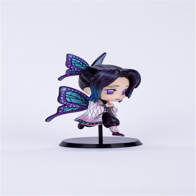 梦幻工场鬼灭之刃q版蝴蝶忍手办摆件