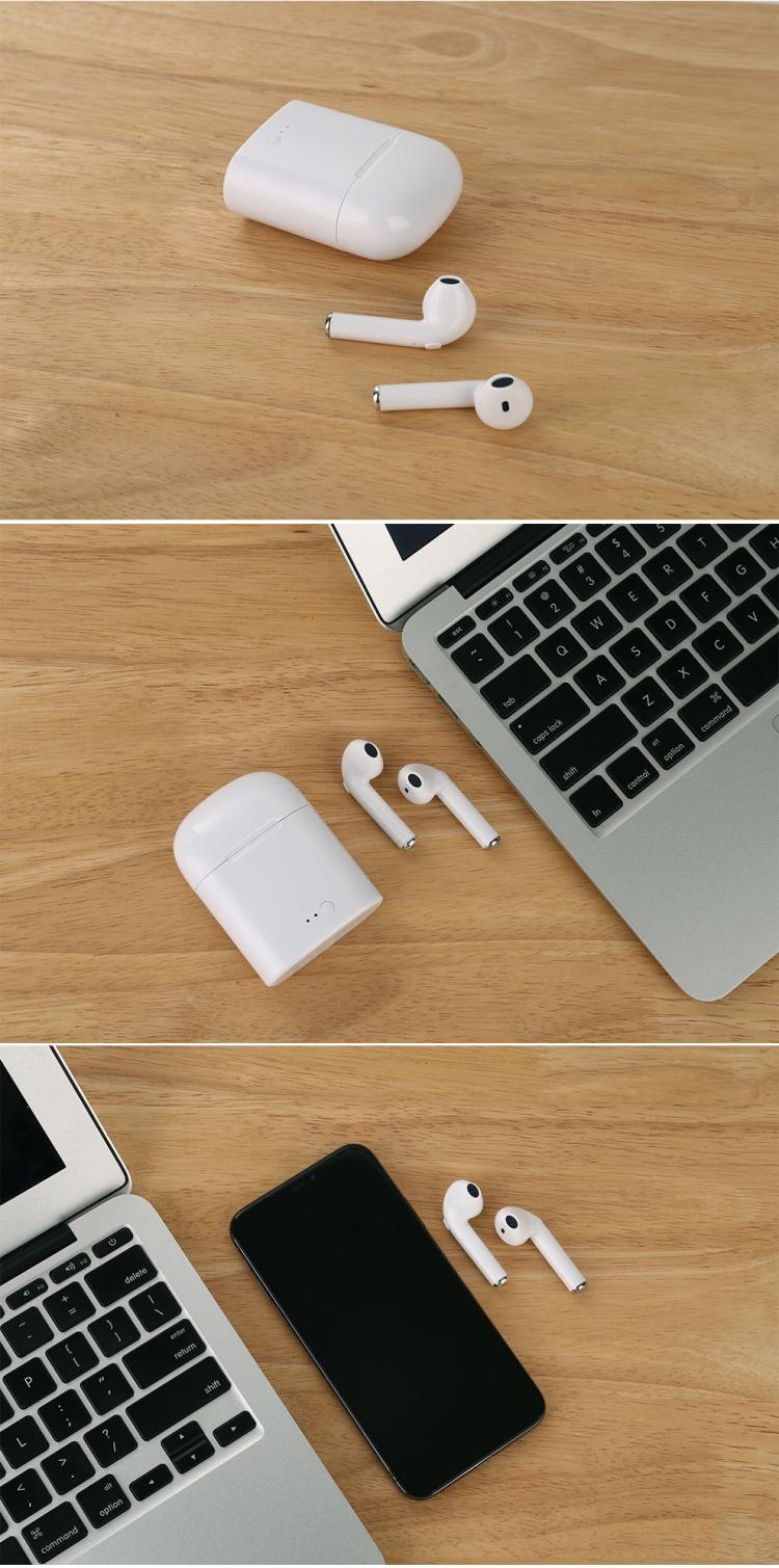 蓝牙耳机无线双耳自带充电仓i7mini适用苹果安卓通用