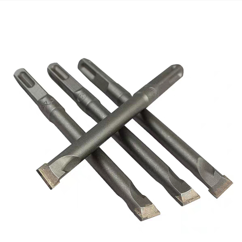 阿斯卡利ascari电锤扁铲扁钻方柄四坑开钻头无螺纹冲击钻头混凝土电镐