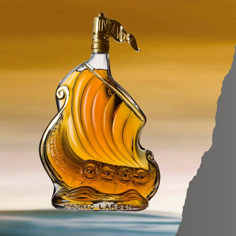 法国larsen拉森光亮帆船特优干邑白兰地-700ml_历史最低价格_就买酒