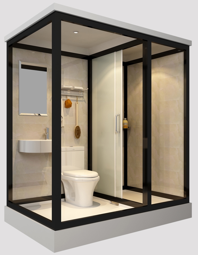 整体淋浴房整体卫生间一体式知渡洗澡间简易浴室间家用玻璃浴房洗手间