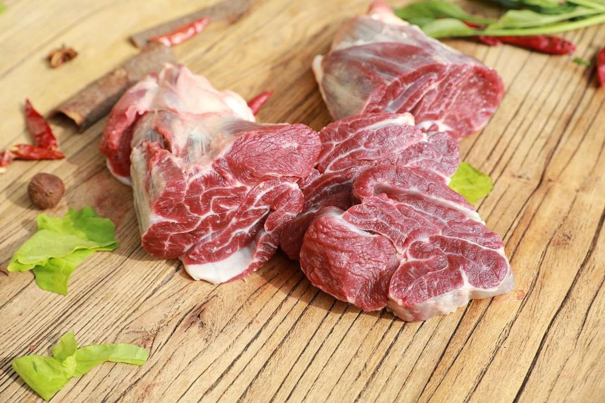 赛卡伊新鲜牛腱子肉调理整根生牛肉现杀土牛排放心生鲜4斤装