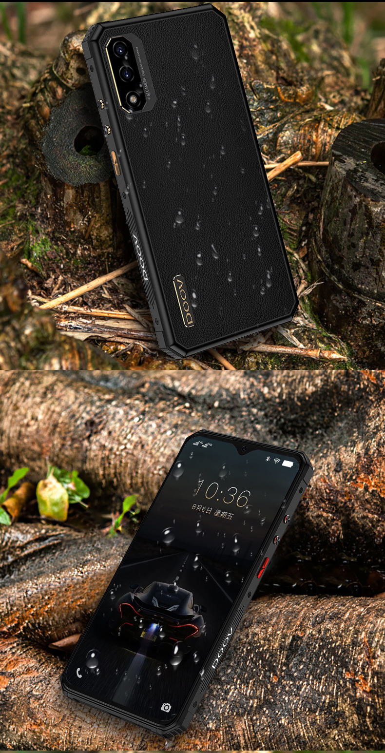 朵唯(doov)d12电霸三防智能5800毫安大电池长待机超薄轻奢商务高端4g