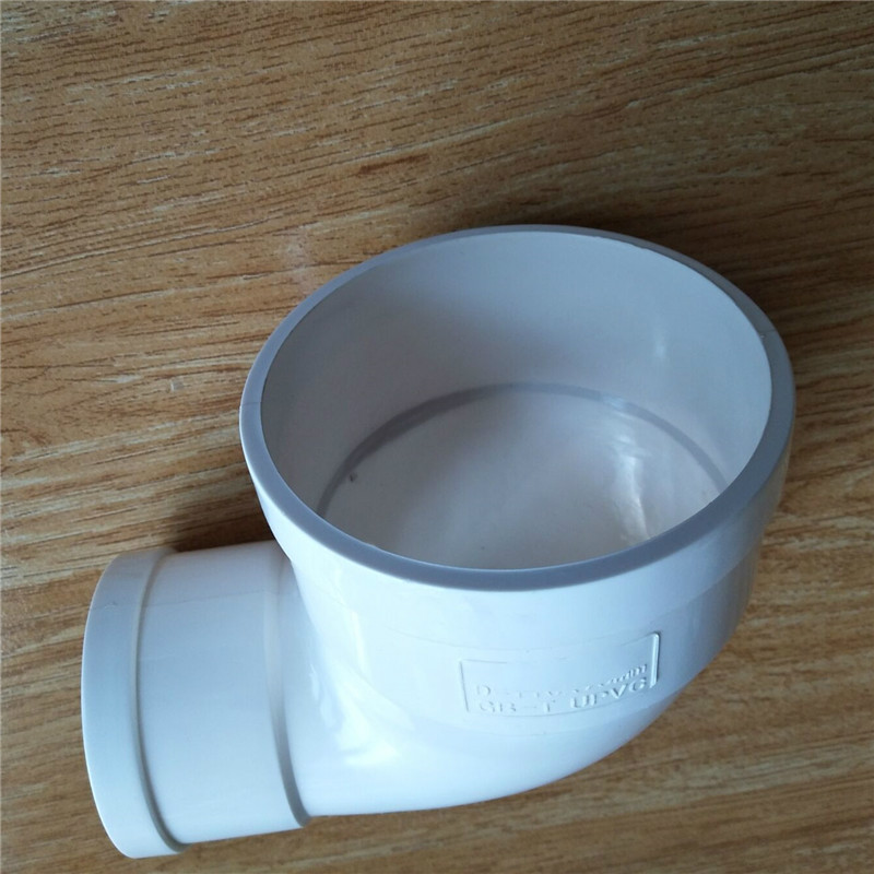 pvc排水变径弯头110变90 110变50 160x110异径弯头排水弯头管件 国标