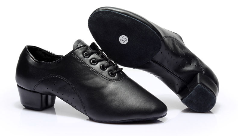 男士拉丁舞鞋儿童成人摩登鞋恰恰软底国标舞华尔兹交谊舞广场舞鞋