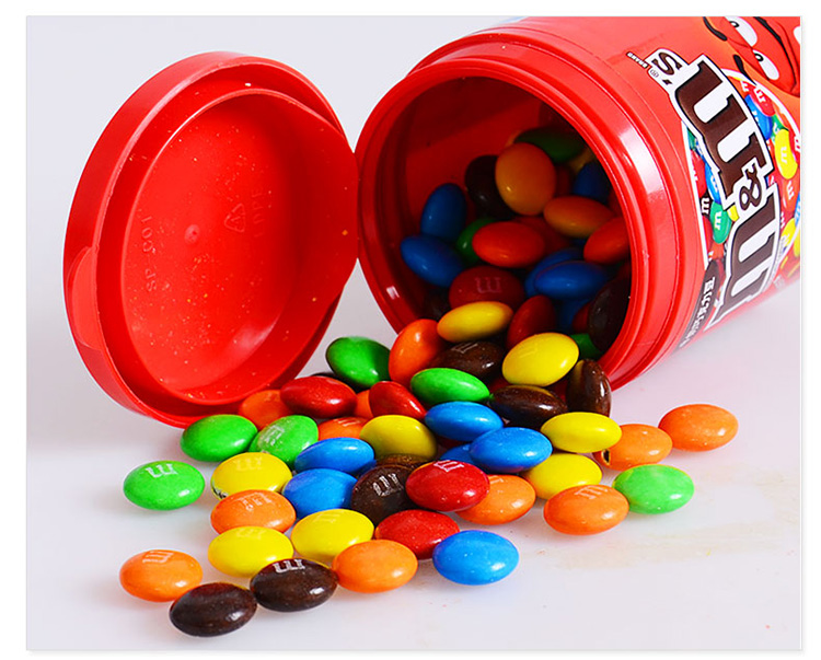 德芙mm豆巧克力100g花生味牛奶味糖果休闲零食礼物牛奶巧克力