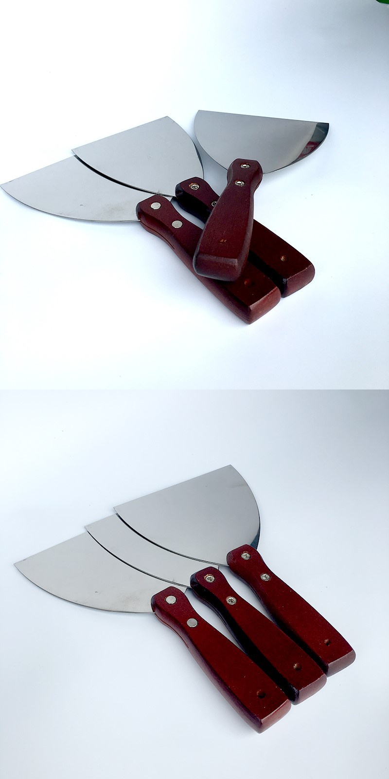 闪电客加厚油灰刀 不锈钢 铲刀 清洁 腻子刀 批刀 抹泥刀 刮刀 1寸