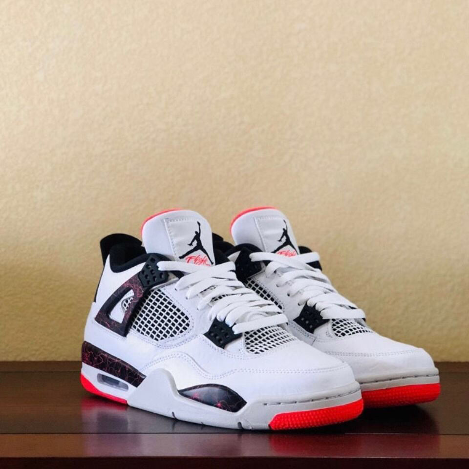 顺丰aj4低帮热熔岩水泥灰老鼠男女情侣实战篮球鞋乔4鸳鸯aj4黑粉闪电