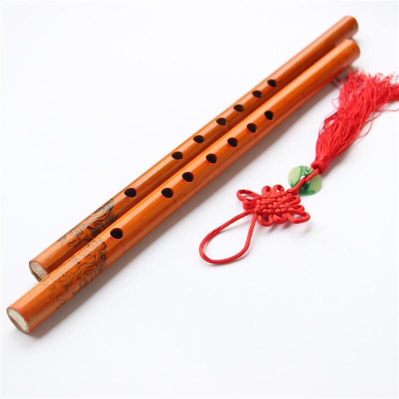 33厘米竖笛无赠品乐器性乐六孔玉屏竹笛子直笛孔吹笛竖笛乐器包女性