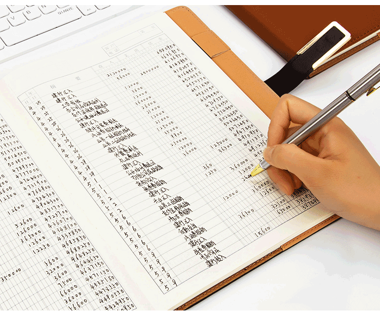 记账本店铺商用手帐明细账公司财务会计流水账本财会用品理财本b5大