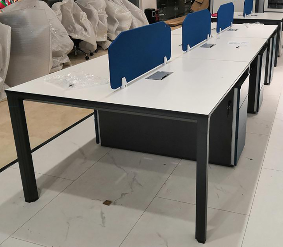 雅宝家具六人职员位办公桌ybme262
