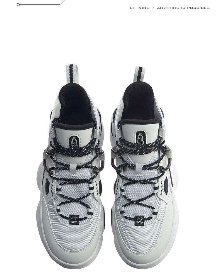 李宁重燃20ezfit男子包裹高帮篮球休闲鞋agbq0114