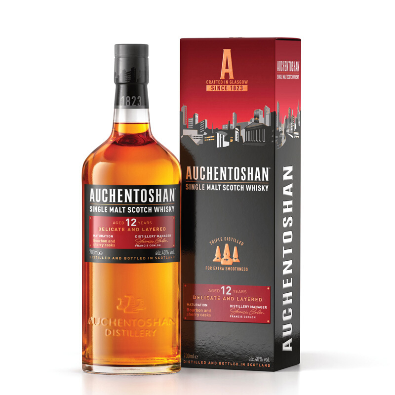 欧肯特轩(auchentoshan)洋酒 (auchentoshan)欧肯特轩12年单一麦芽