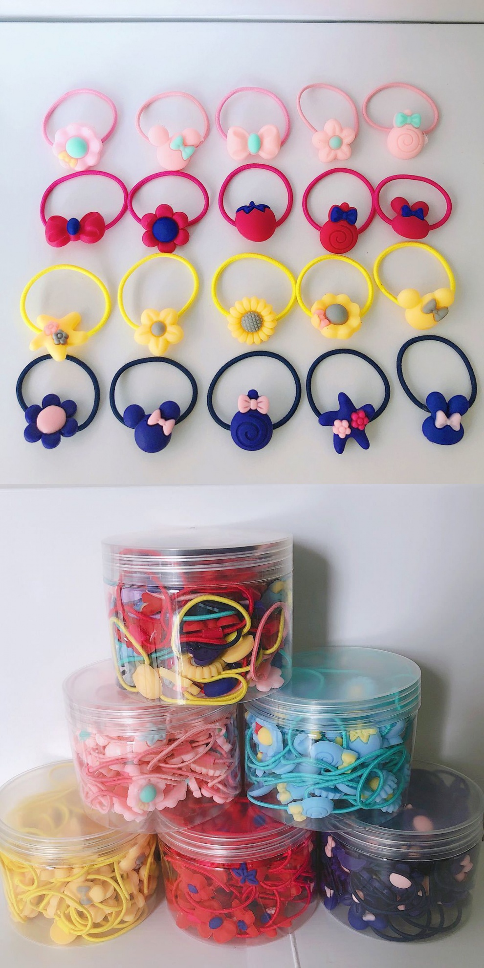 搭啵兔儿童发饰 儿童发绳发圈不伤发韩国女宝宝皮筋扎头发头绳头饰