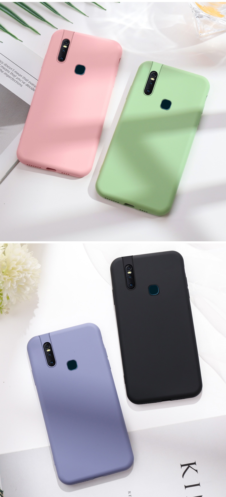 火豹vivos1手机壳vivos1男女款潮牌vivos1升降磨砂软壳保护套网红个性