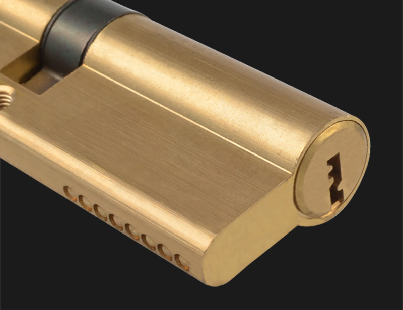 jingping锁芯a级全铜大门叶片双边柱家用防撬通用型防盗门锁老式超c级