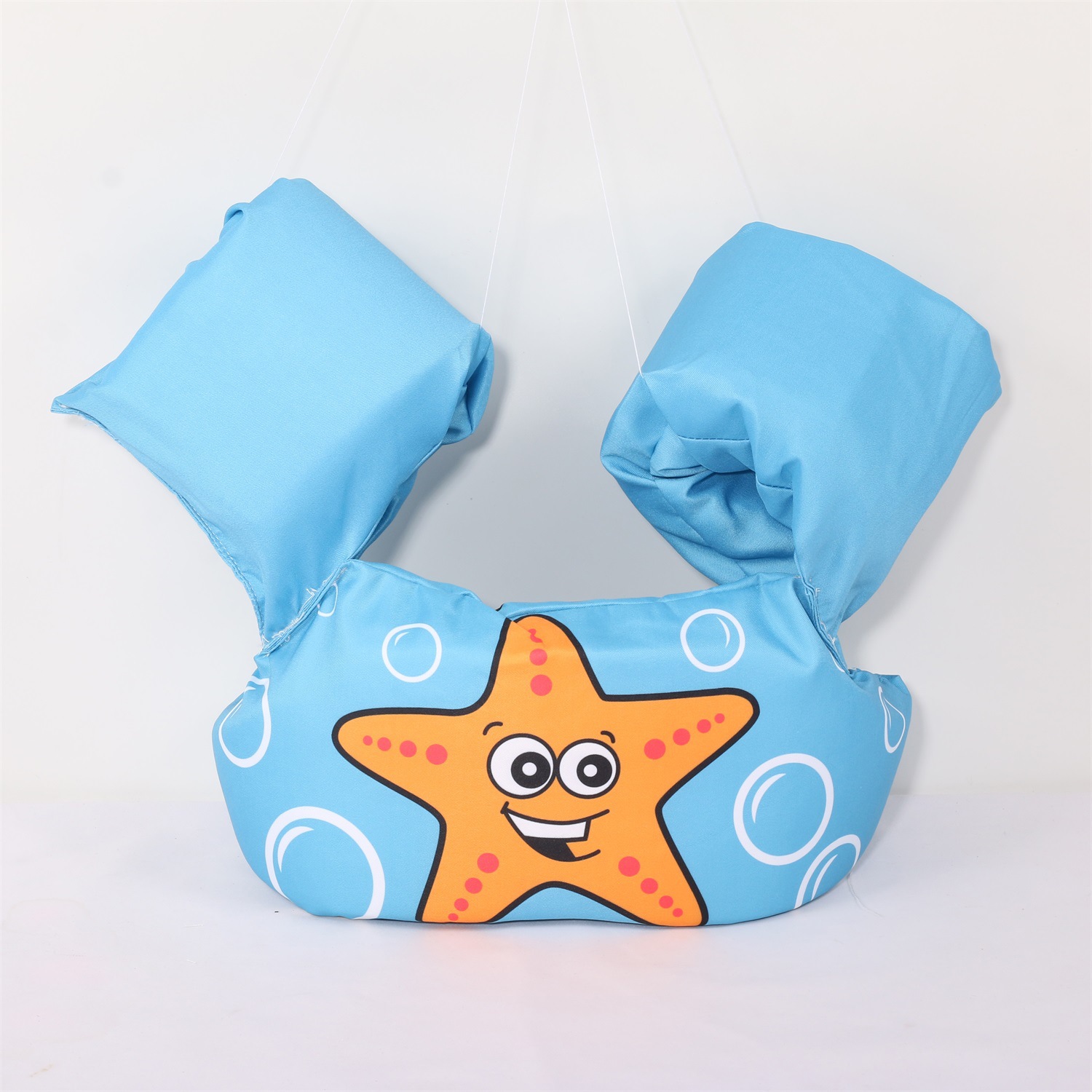 南啵丸充气玩具pf0r7 卡通幼儿童游泳手臂圈浮圈游泳圈救生衣宝宝水袖