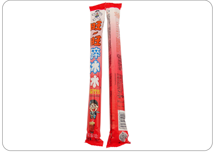 旺旺碎冰冰儿童碎碎冰棒家庭装78ml1020条散装莓荔枝果汁批发桃子味