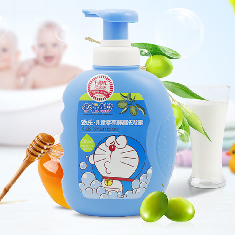 添乐哆啦a梦儿童洗发沐浴露二合一小孩宝宝洗发水沐浴乳洗护用品 720