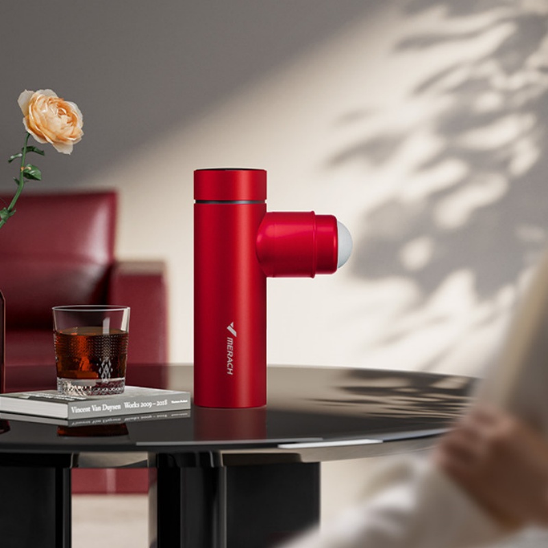 麦瑞克MERACH便携筋膜枪一体式设计4-8小时长效续航按键操作轻松放松四肢肌肉MR-M022