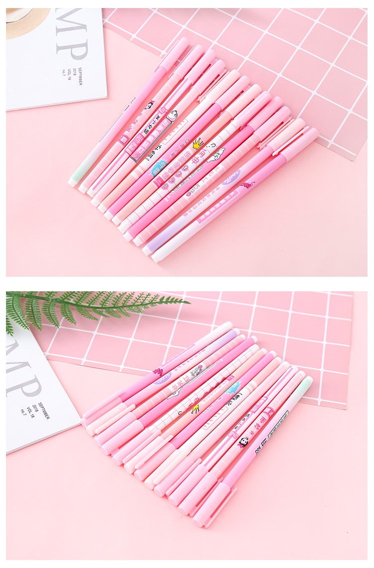 5mm签字笔手帐高颜值好看卡通少女心闰蜜笔礼物