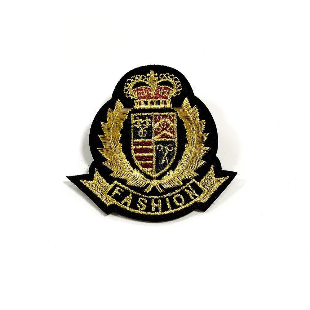 suntekjk制服胸针徽章日系刺绣链条徽章学生班服校服配件