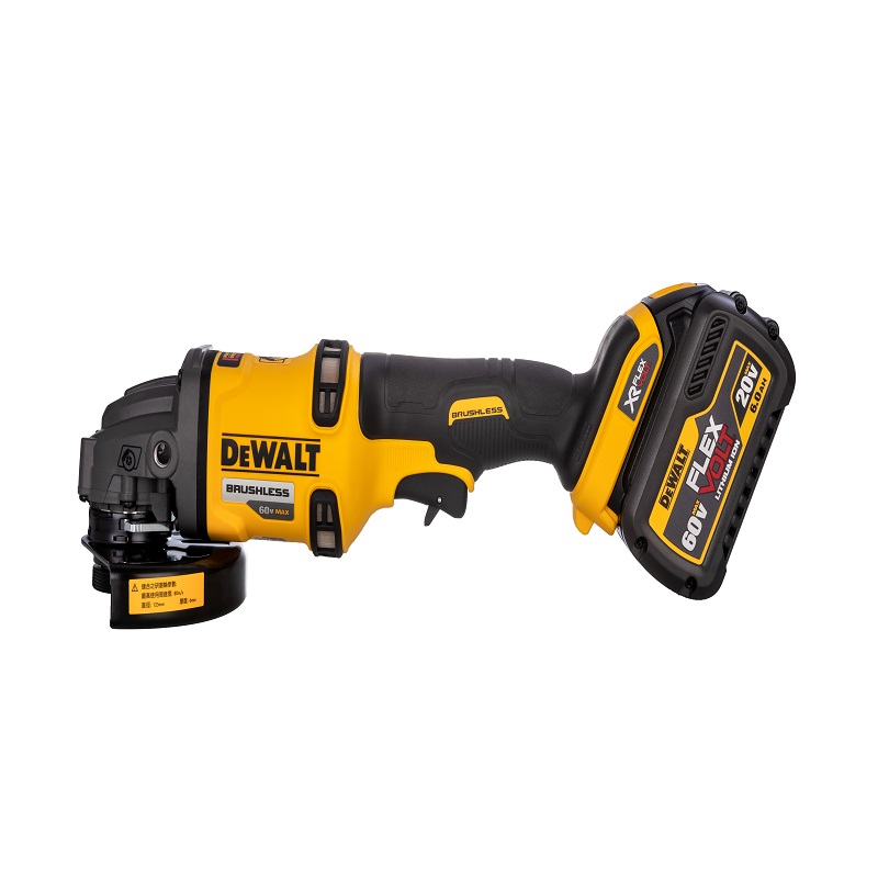 得伟重载型60v锂电无刷磁浮角磨机(裸机