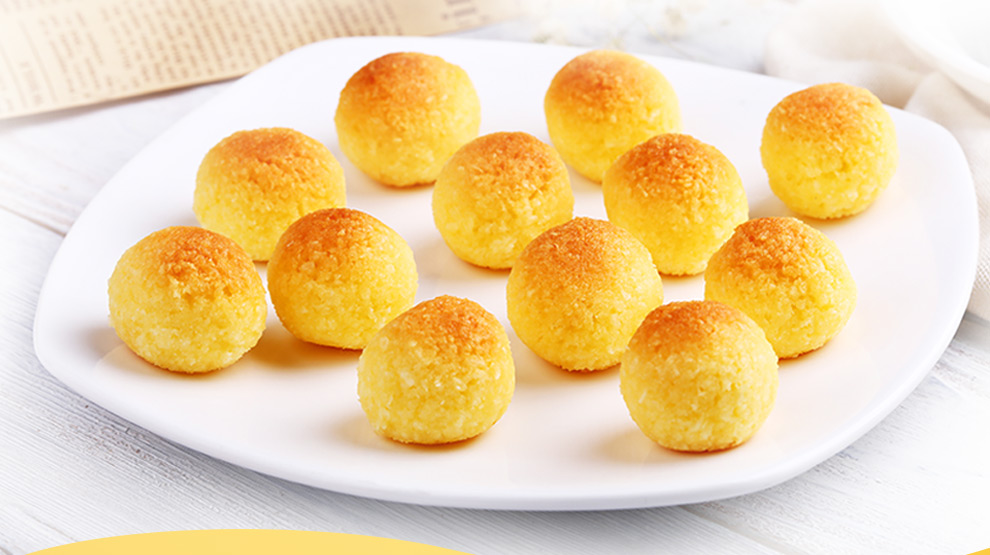 百草味椰丝球210g糕点甜点小包装休闲零食小吃早餐面包