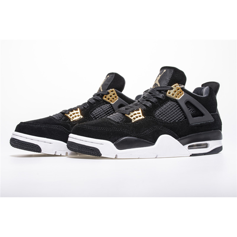 jordan4aj4黑色黑金男子中帮运动休闲篮球跑步鞋308497032