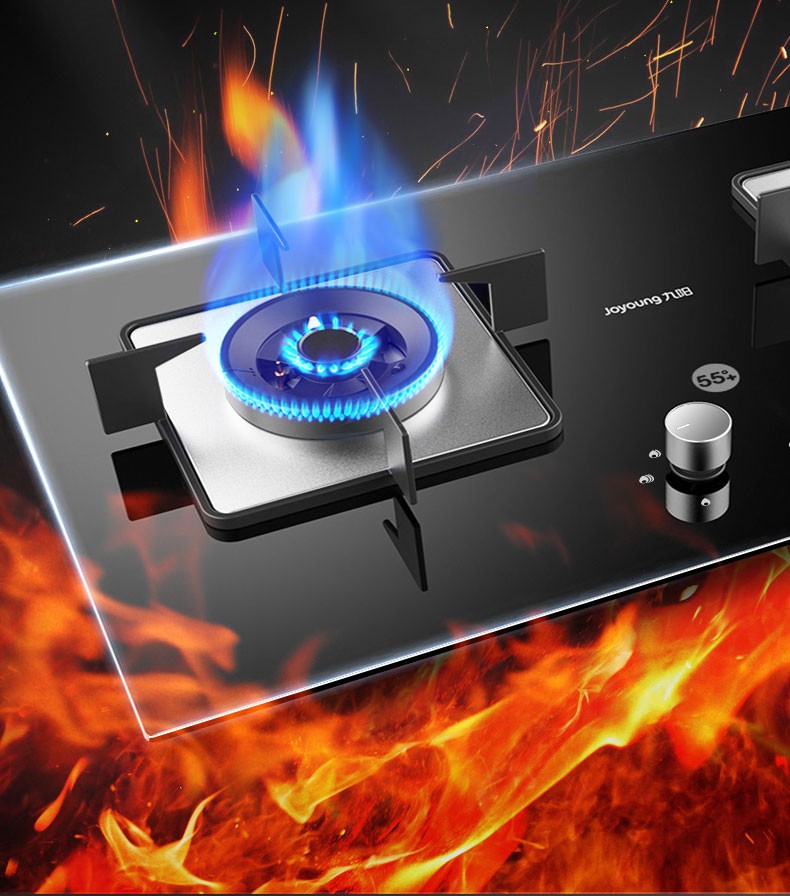 九阳燃气灶煤气灶双灶家用嵌入式炉灶天然气灶液化气灶台式 5.