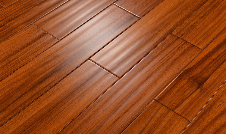 非洲圆盘豆实木地板原木本色钢琴烤漆实木地板