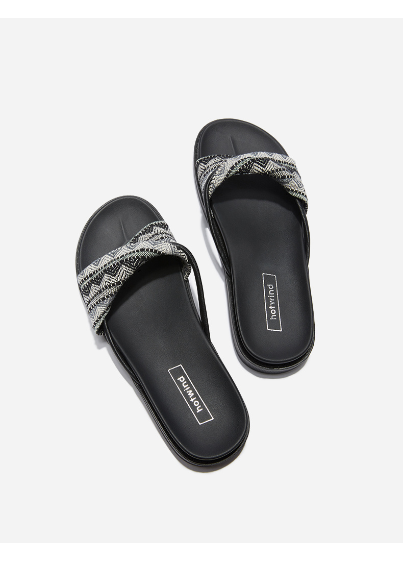 热风(hotwind)女士居家鞋/室内拖鞋h51w9207 热风hotwind女士潮流凉拖