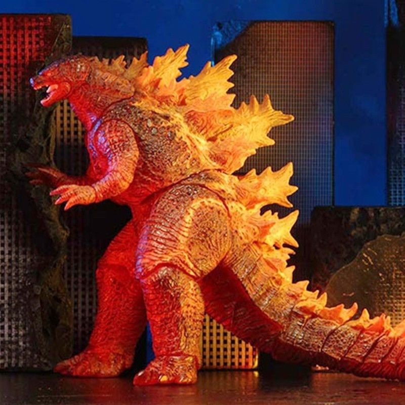 neca2019电影版红莲哥斯拉godzilla爆怪兽核能可动手办模型儿童 2019