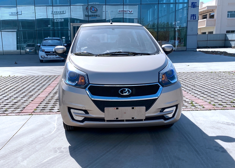 新款宝雅雅贝铁壳电动四轮车成人老成年年代步车全封闭电动轿车新能源