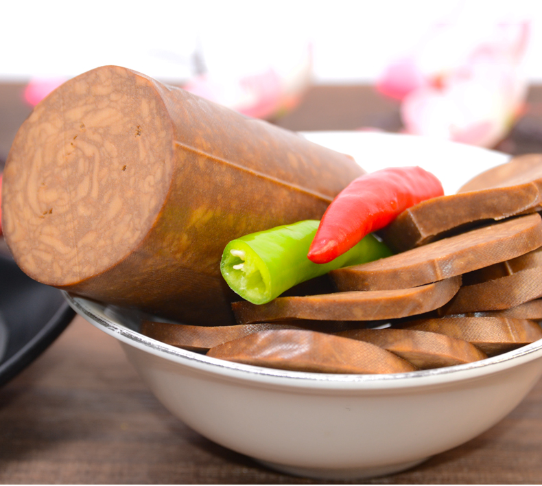 [5袋]五香素肠1250g舌尖上的美食豆腐干冷菜凉拌开袋即食