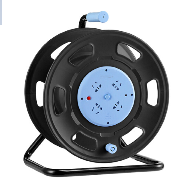 公牛移动电缆盘gn806dn4位总控50米卷盘线粗15mm05