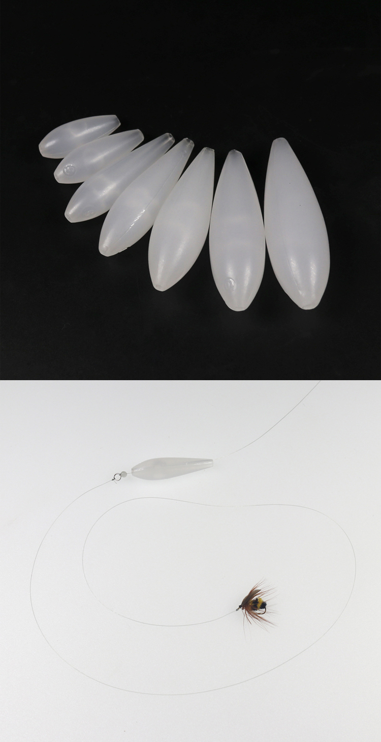 浮水路亚飞蝇钩助投器路亚钓法飞钓浮水助投器漂水面抛投器