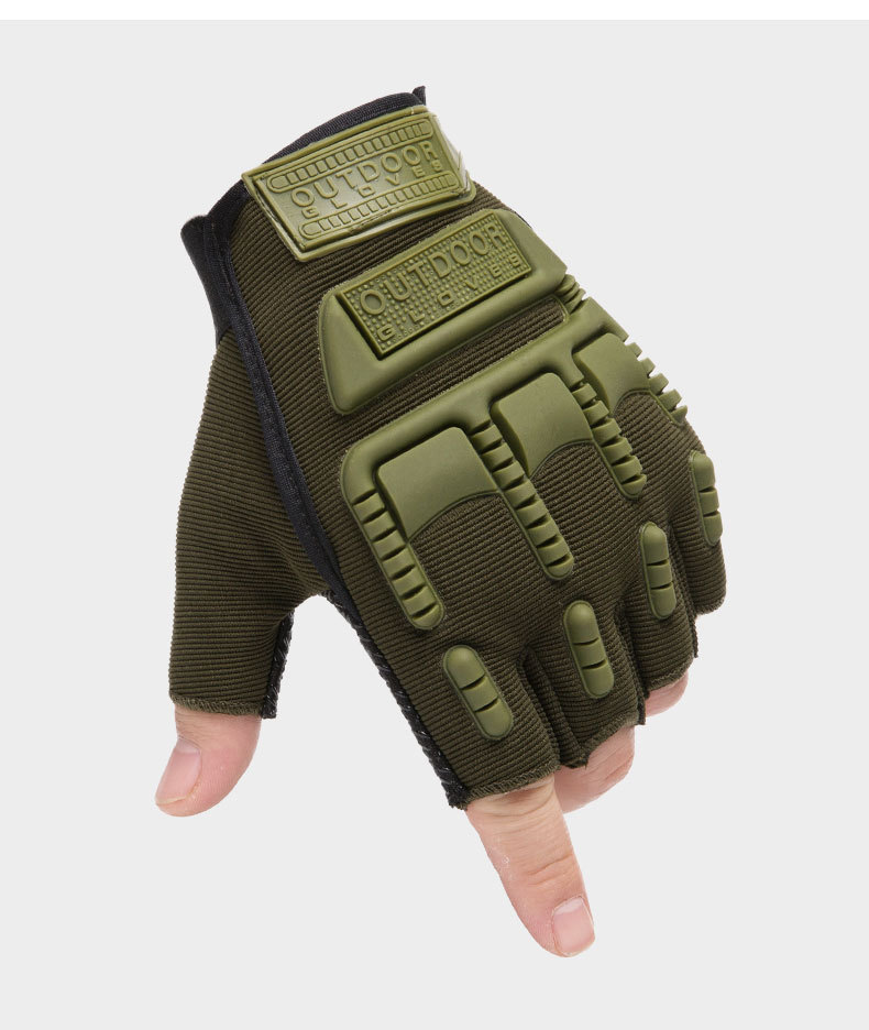 英飞腾海豹半指手套战术作战摩托车骑行健身手套军迷训练