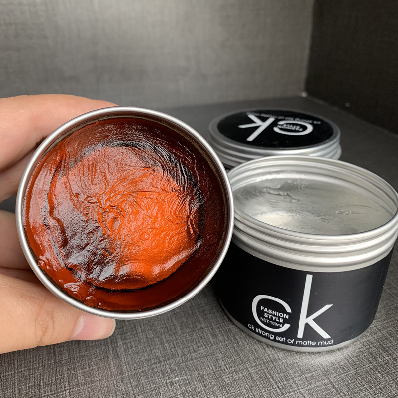 油头发蜡男士发泥哑光清香发胶发油无味保湿啫喱大背头油头造型透明
