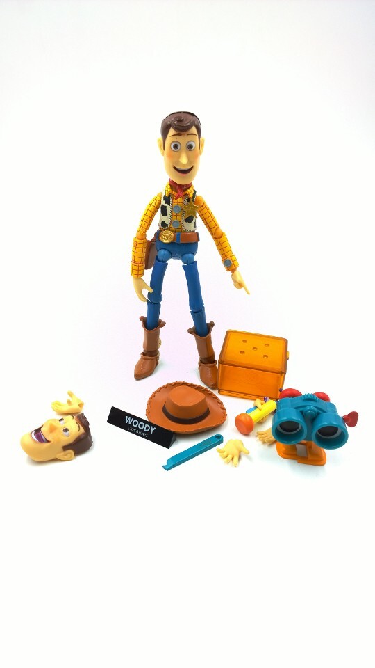 国产海洋堂特摄山口式010胡迪猥琐脸可动手办模型