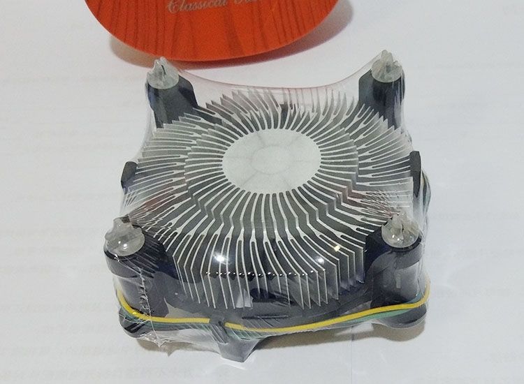 拆机cpu散热器intel原装铜芯铝芯 原装铝芯