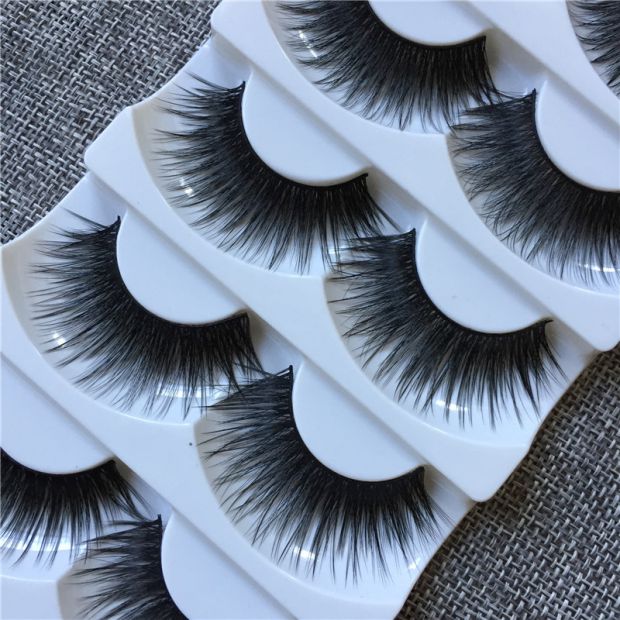 浓密超长特长加长款软料硬梗假睫毛网红烟熏舞台妆拉丁舞眼睫毛三维