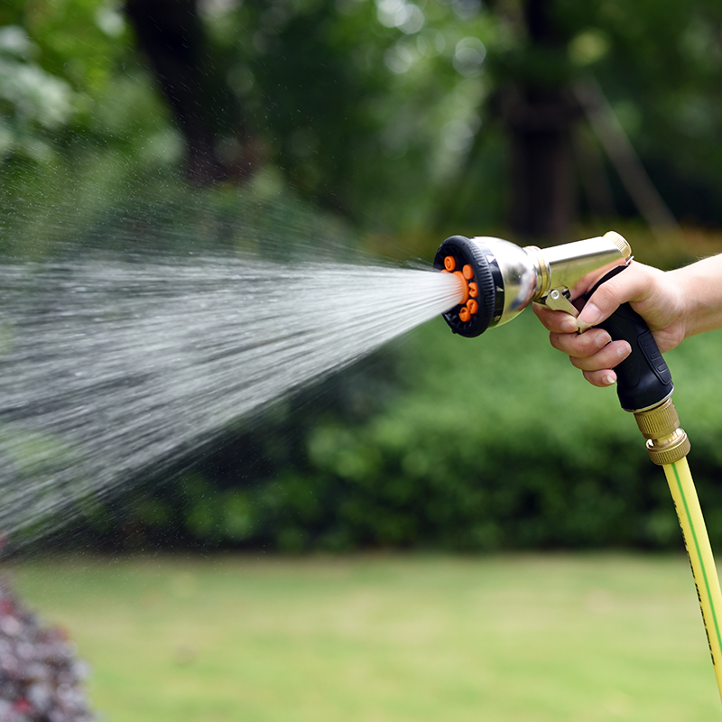 欧缔兰园艺用品 浇花水工具软管水管套装喷头园林园艺冲水浇菜洗车神