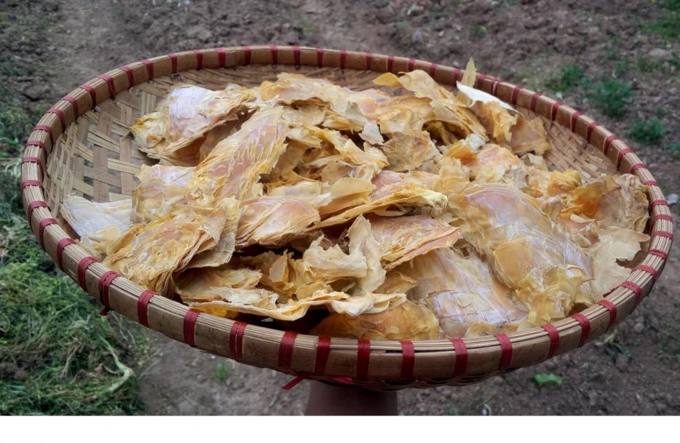 淡干笋衣干货嫩新鲜毛竹笋衣冬笋衣片散装山特产500g 手剥嫩笋衣250克